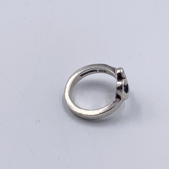 Authentic Tiffany & Co silver heart ring size 5.25 - Picture 3 of 8